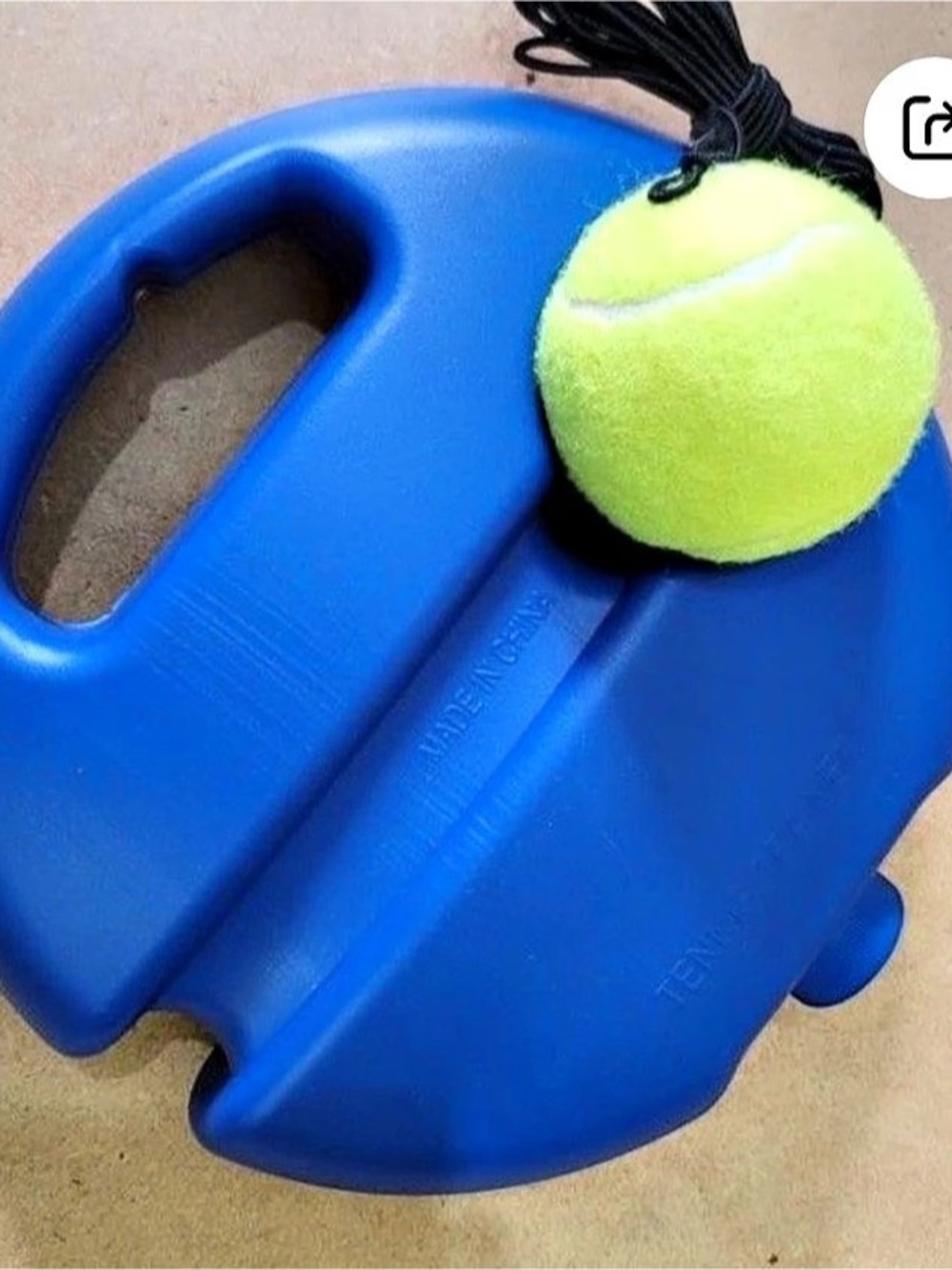 Single Player Tennis Trainer Blue Tennis Trainer